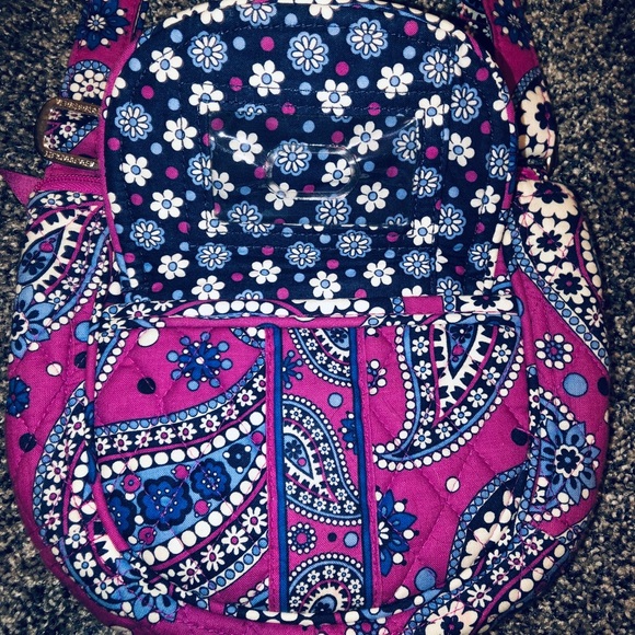 Vera Bradley Woman’s Lizzie Crossbody Bag Purse - Picture 6 of 8